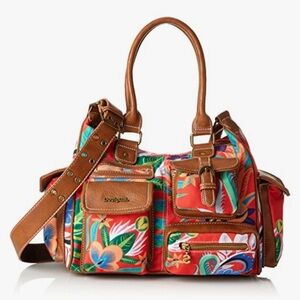 Desigual Tropical Print Purse